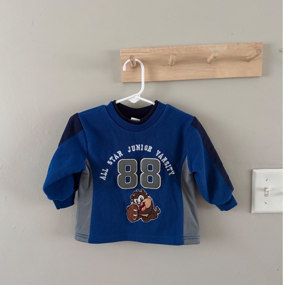 18M VTG taz sweatshirt
